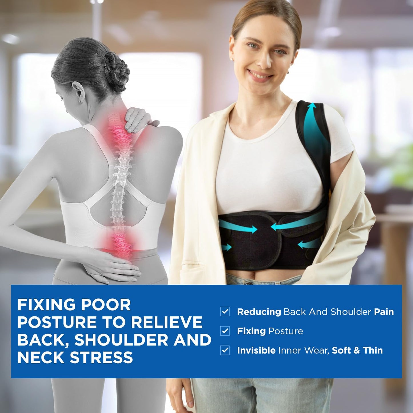 Posture Corrector for Women and Men