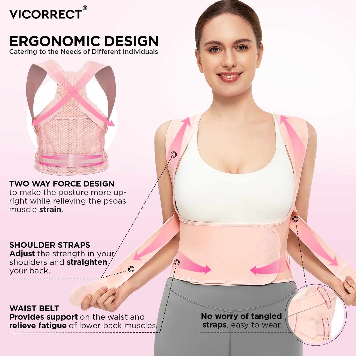 Posture Corrector for Women and Men